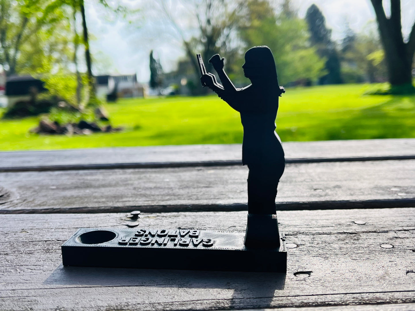 Femme Conductor & Treble Transforming Baton Stand