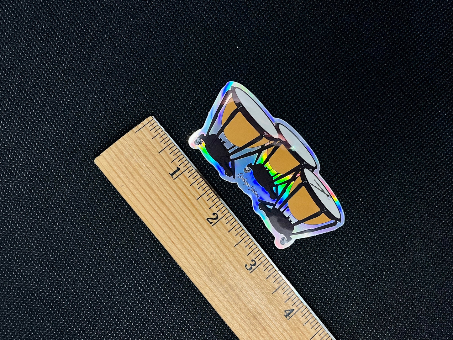 Timpani- Holographic Sticker