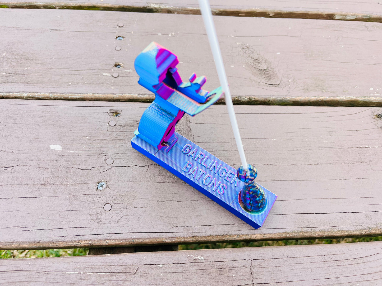 Masc. Conductor & Treble Transforming Baton Stand
