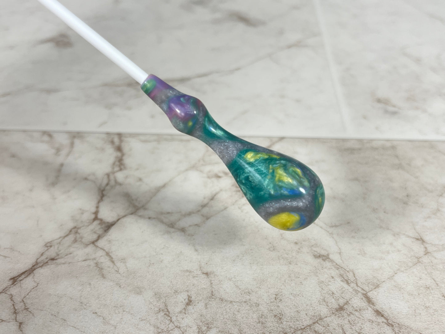 Prairie View- Spindle Acrylic Conducting Baton