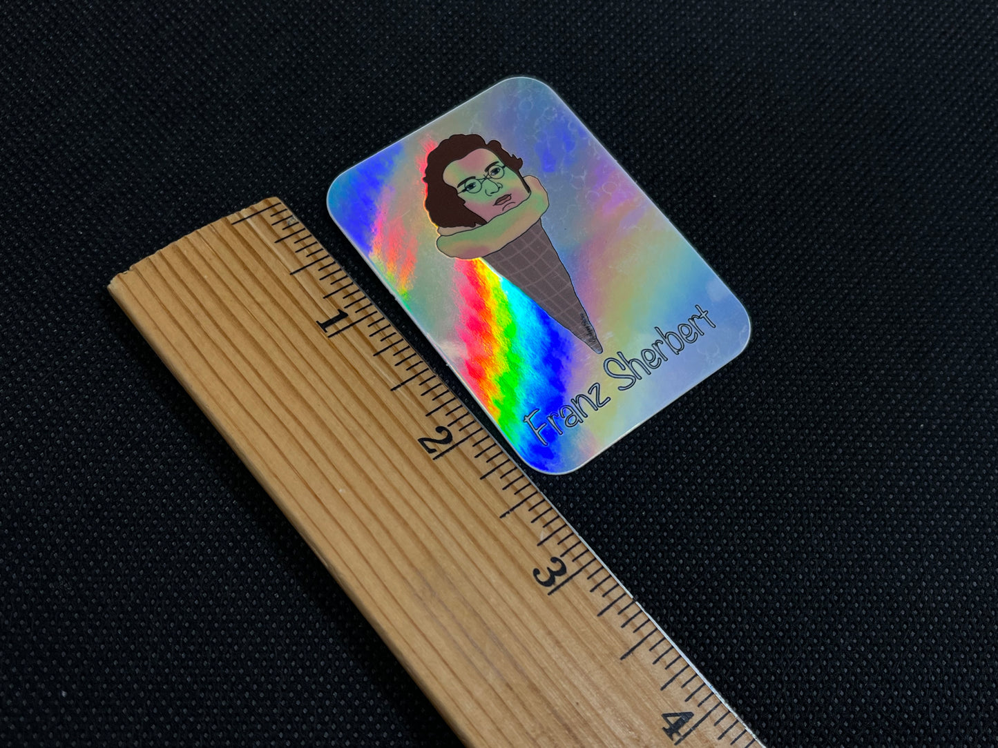 Franz Schubert- Holographic Decomposer Sticker