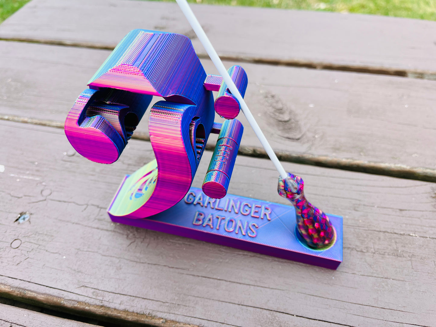 Tuba & Bass Transforming Baton Stand STL File