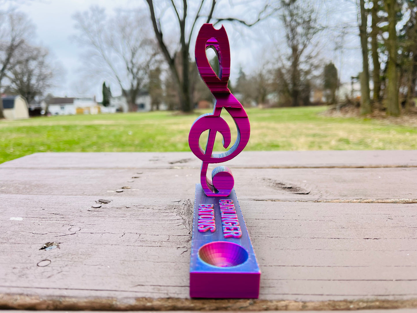 Masc. Conductor & Treble Transforming Baton Stand
