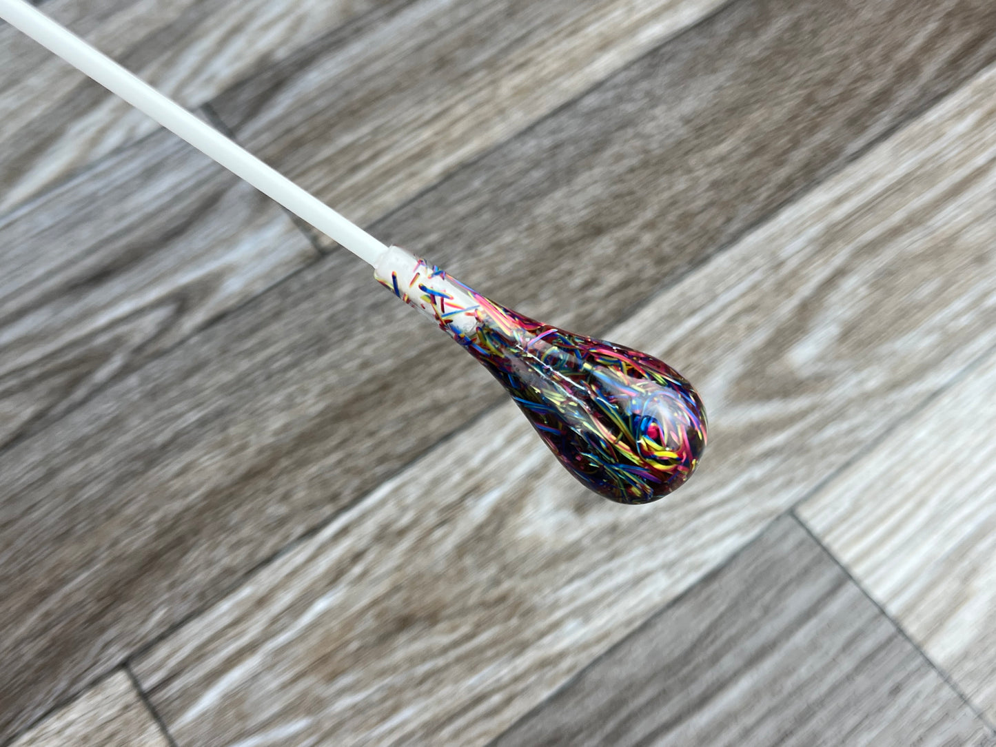 Olethra- Pear Acrylic Conducting Baton
