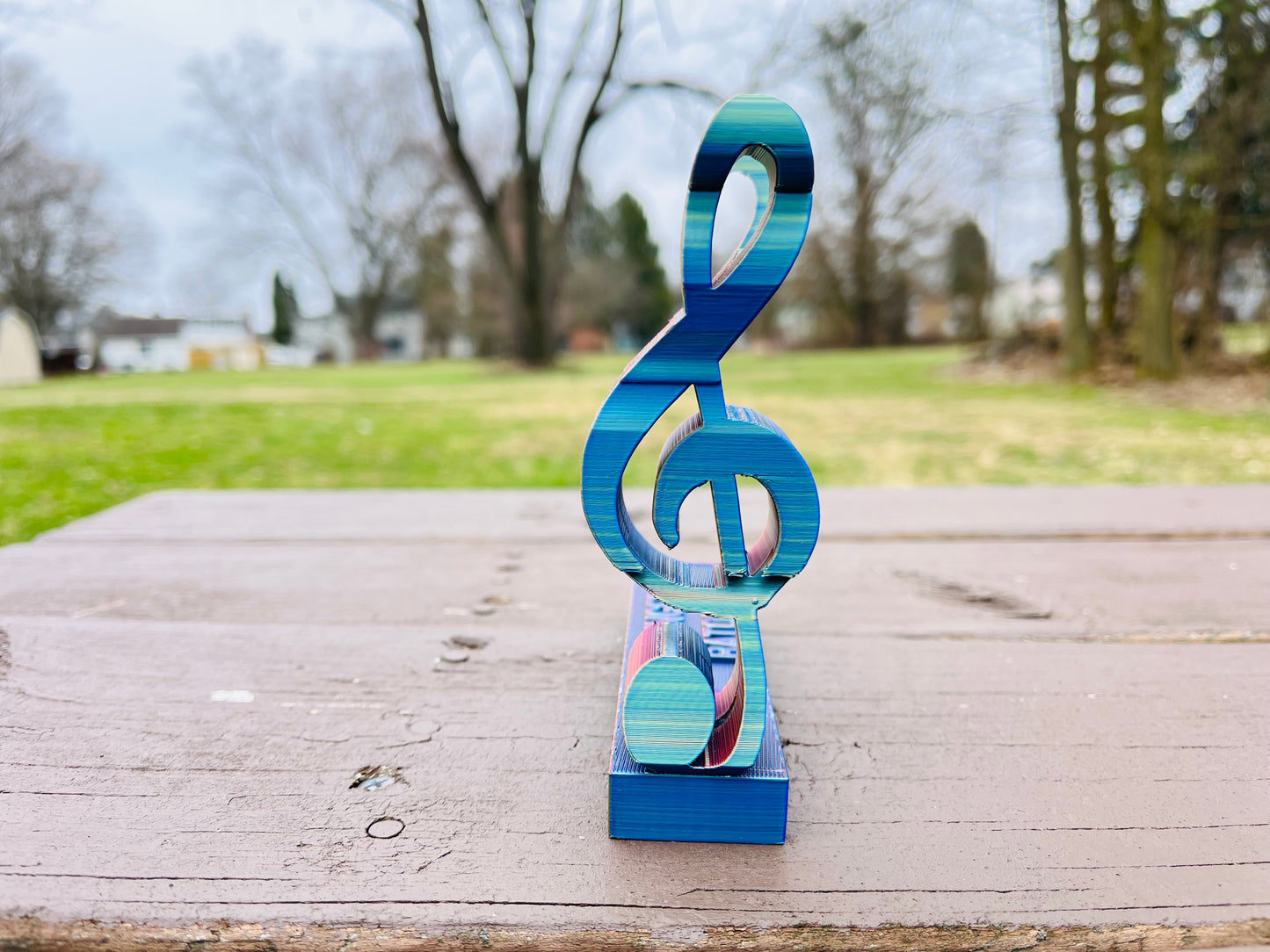 Masc. Conductor & Treble Transforming Baton Stand
