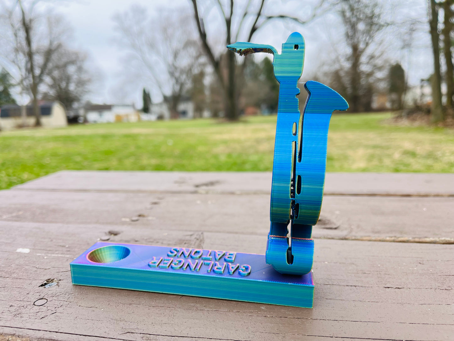 Bari Sax & Treble Transforming Baton Stand STL File