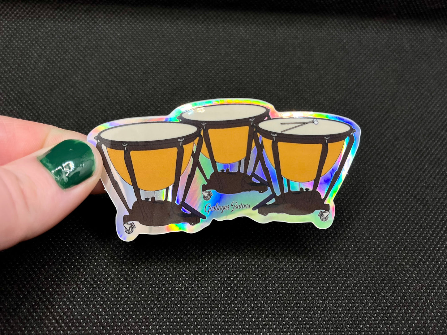 Timpani- Holographic Sticker