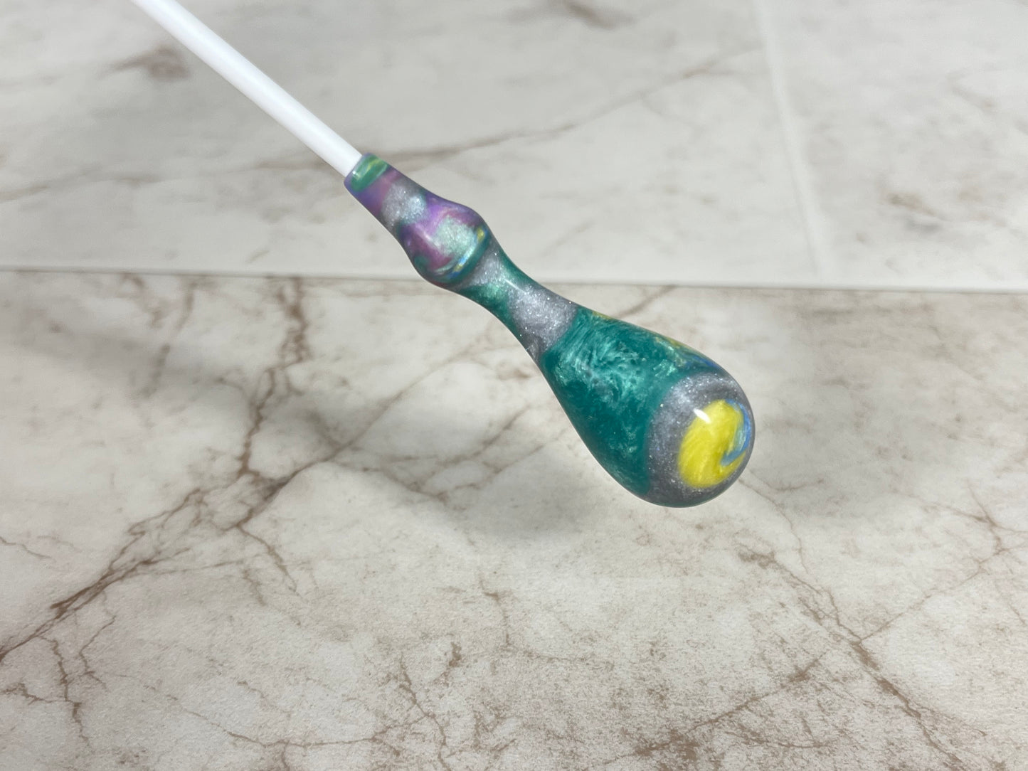 Prairie View- Spindle Acrylic Conducting Baton