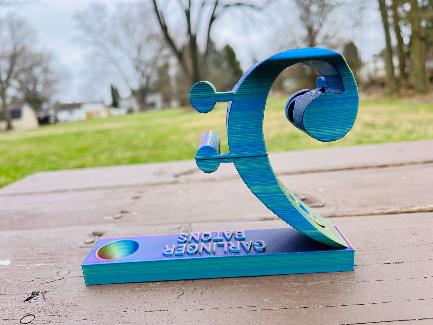 Tuba & Bass Transforming Baton Stand STL File