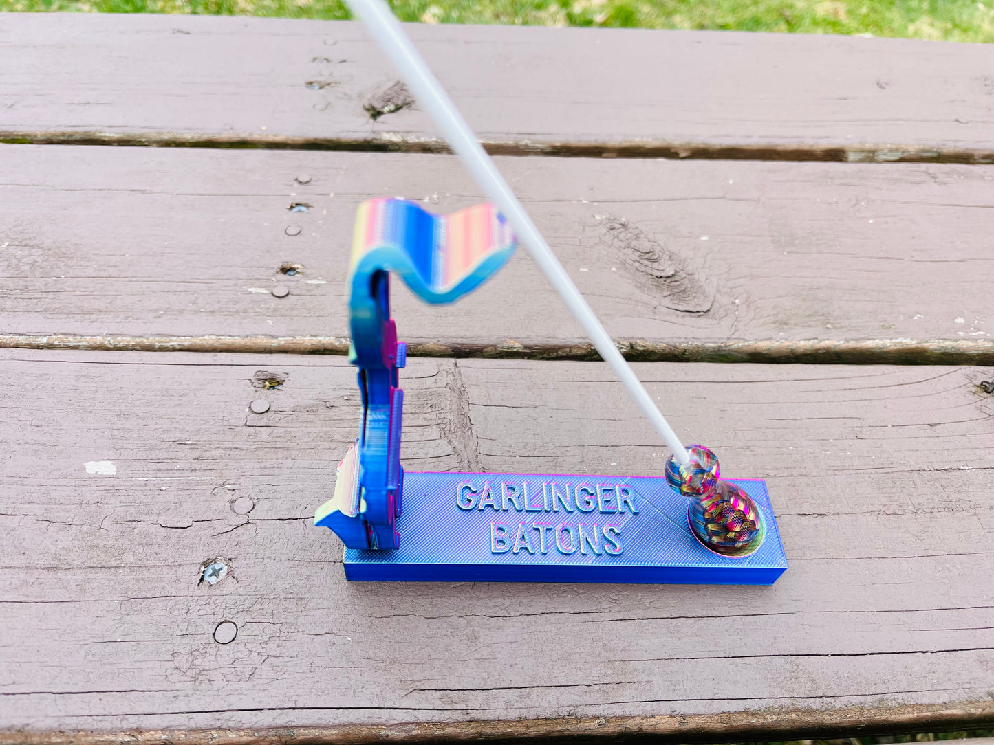 Bass Clarinet & Treble Transforming Baton Stand STL File