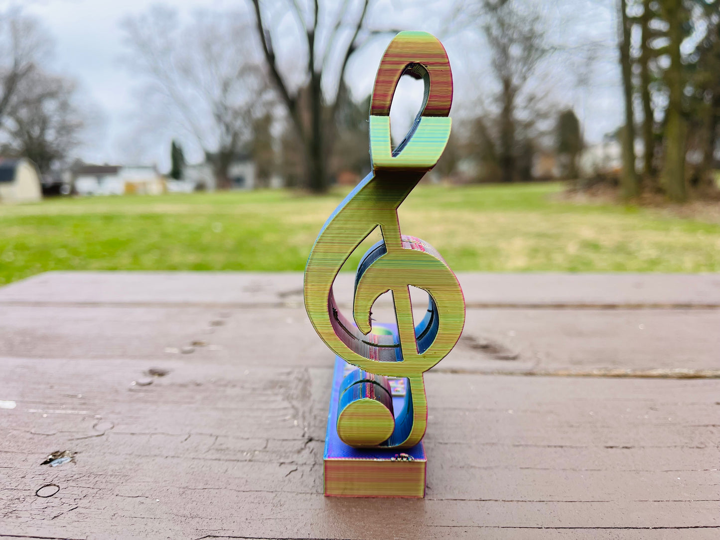 Bari Sax & Treble Transforming Baton Stand STL File