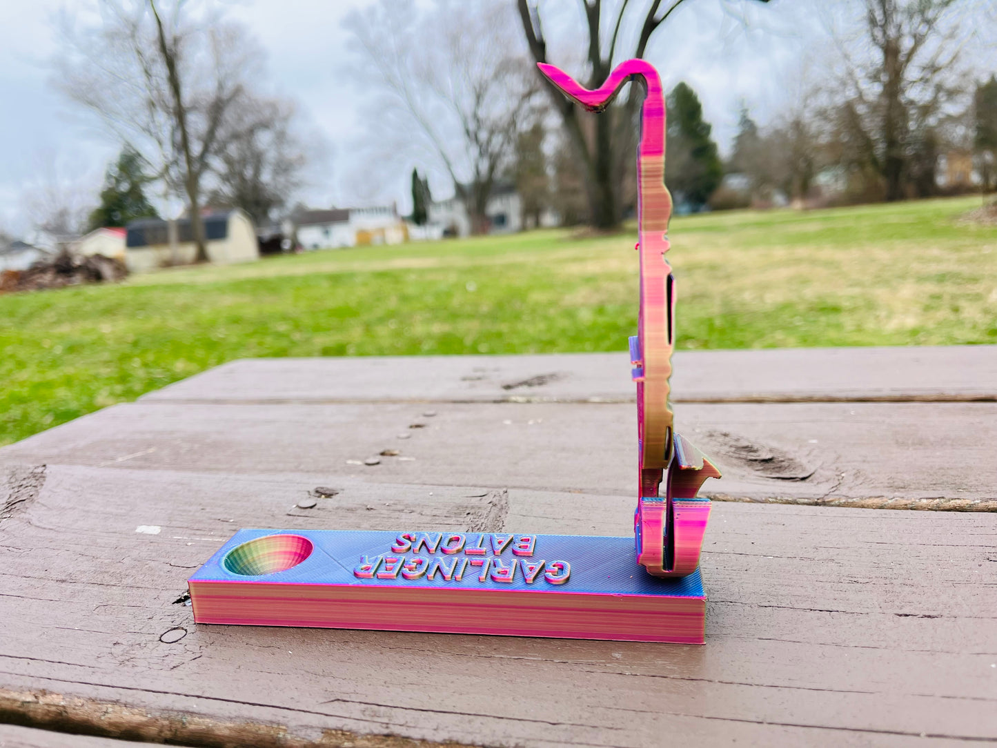 Bass Clarinet & Treble Transforming Baton Stand STL File