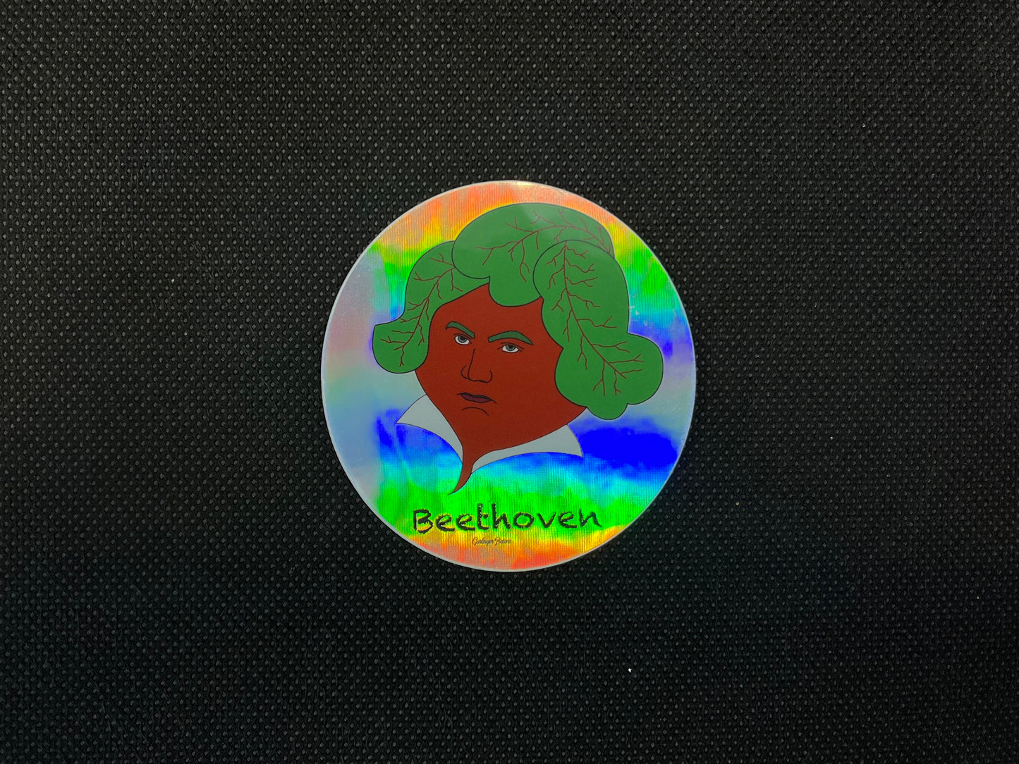 Beethoven- Holographic Sticker