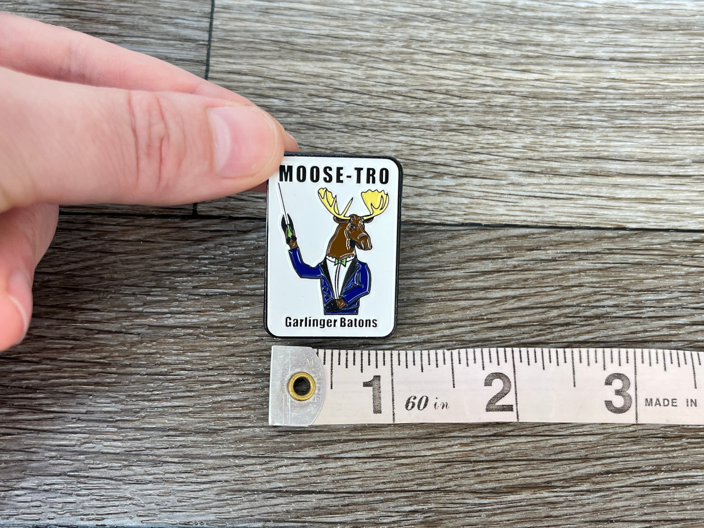 Moose-Tro- Enamel Pin
