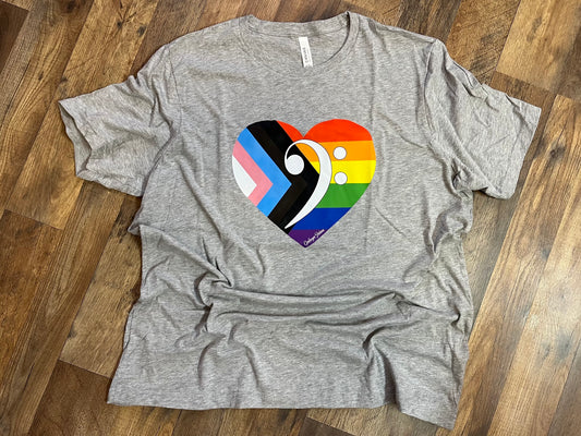 Progress Bass LGBTQ+ Pride Shirt