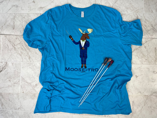 MOOSE-TRO - Music Pun T Shirt