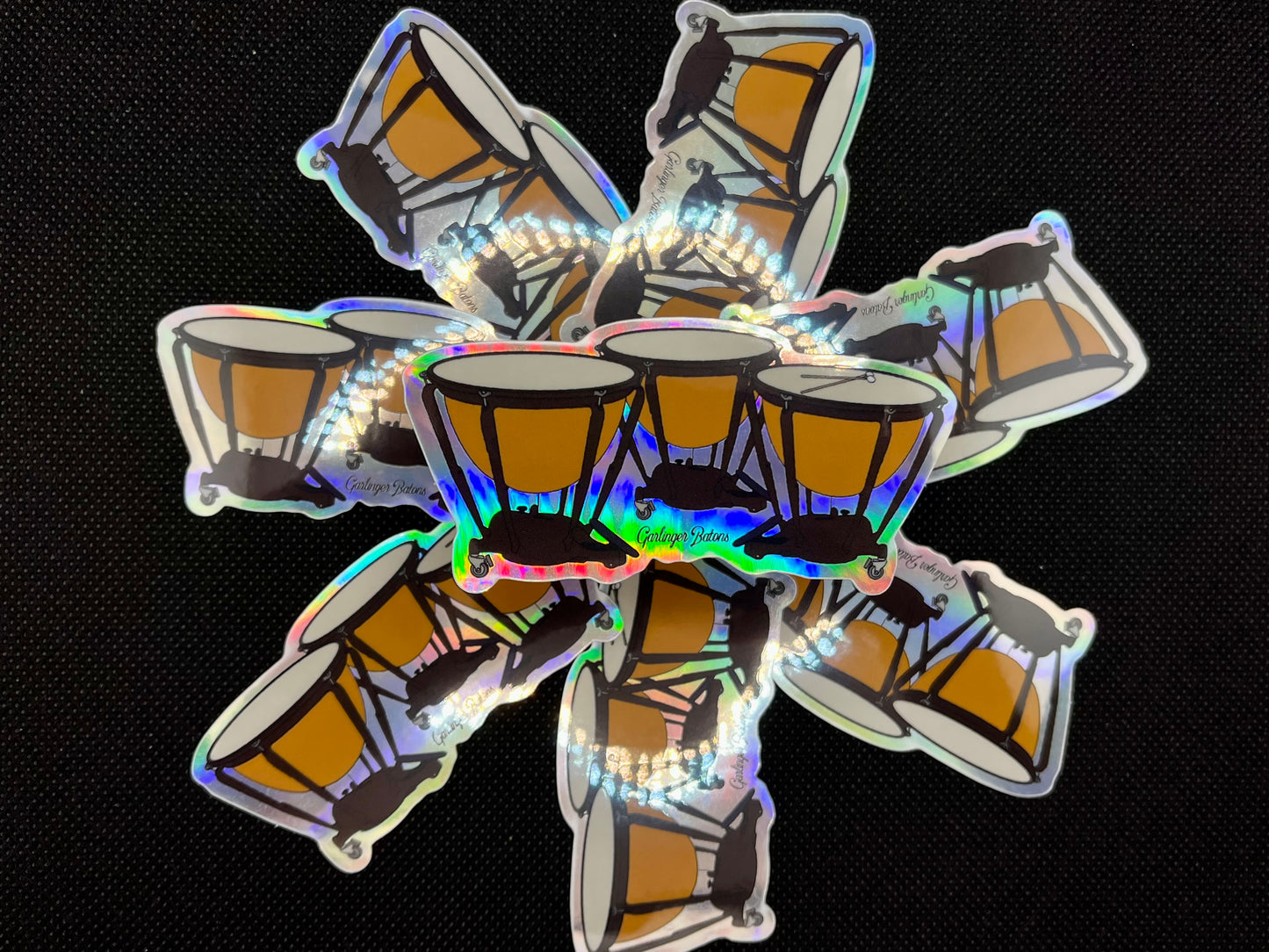 Timpani- Holographic Sticker