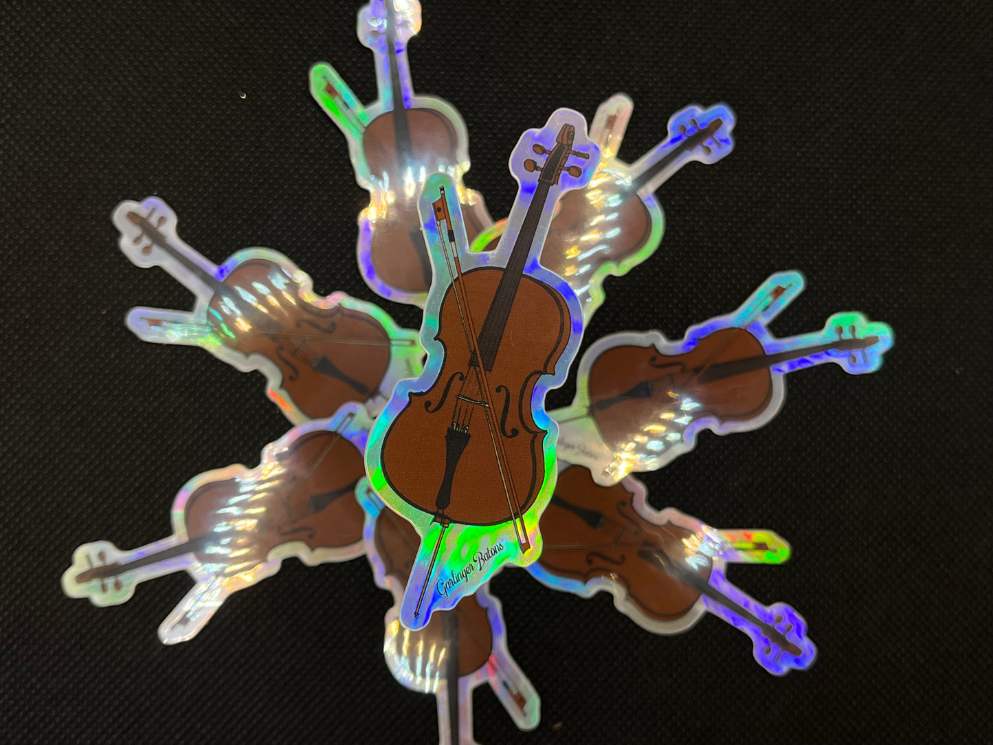 Cello- Holographic Sticker