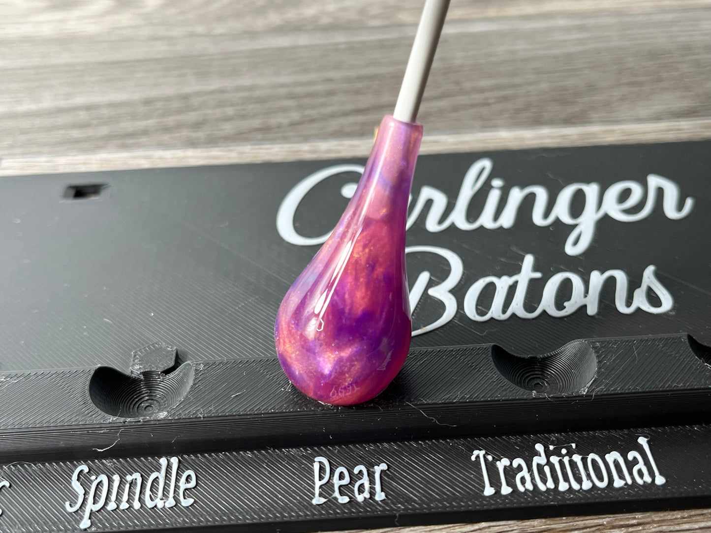 Shooting Star- Pear Fiberglass Conducting Baton