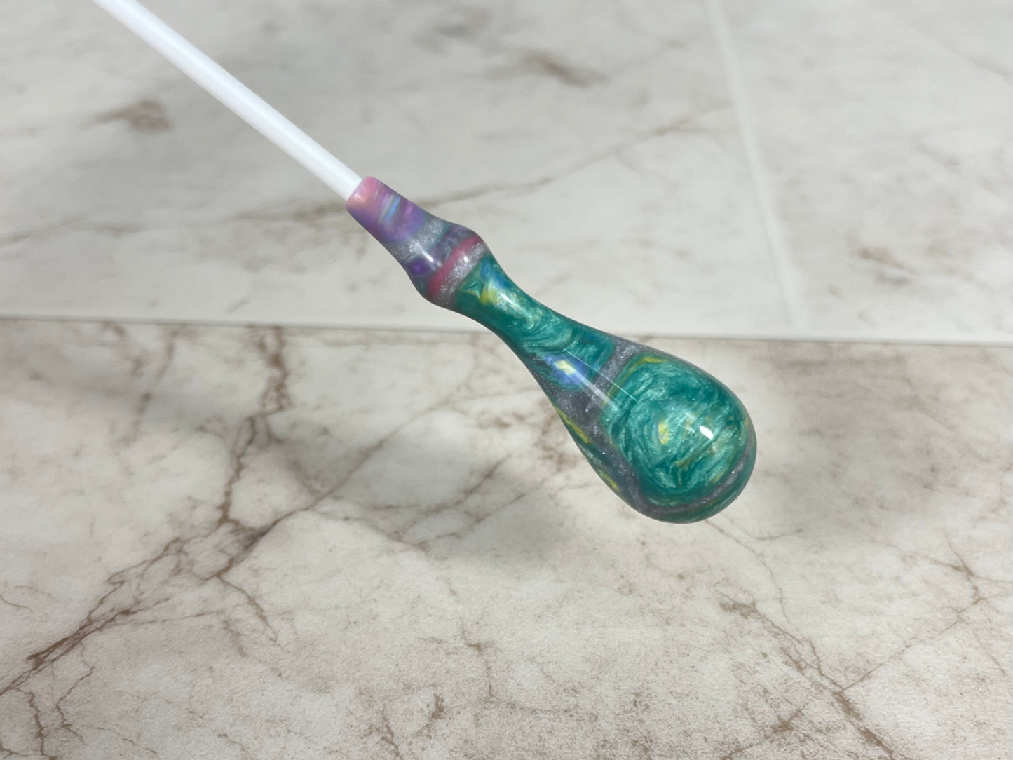 Prairie View- Spindle Acrylic Conducting Baton