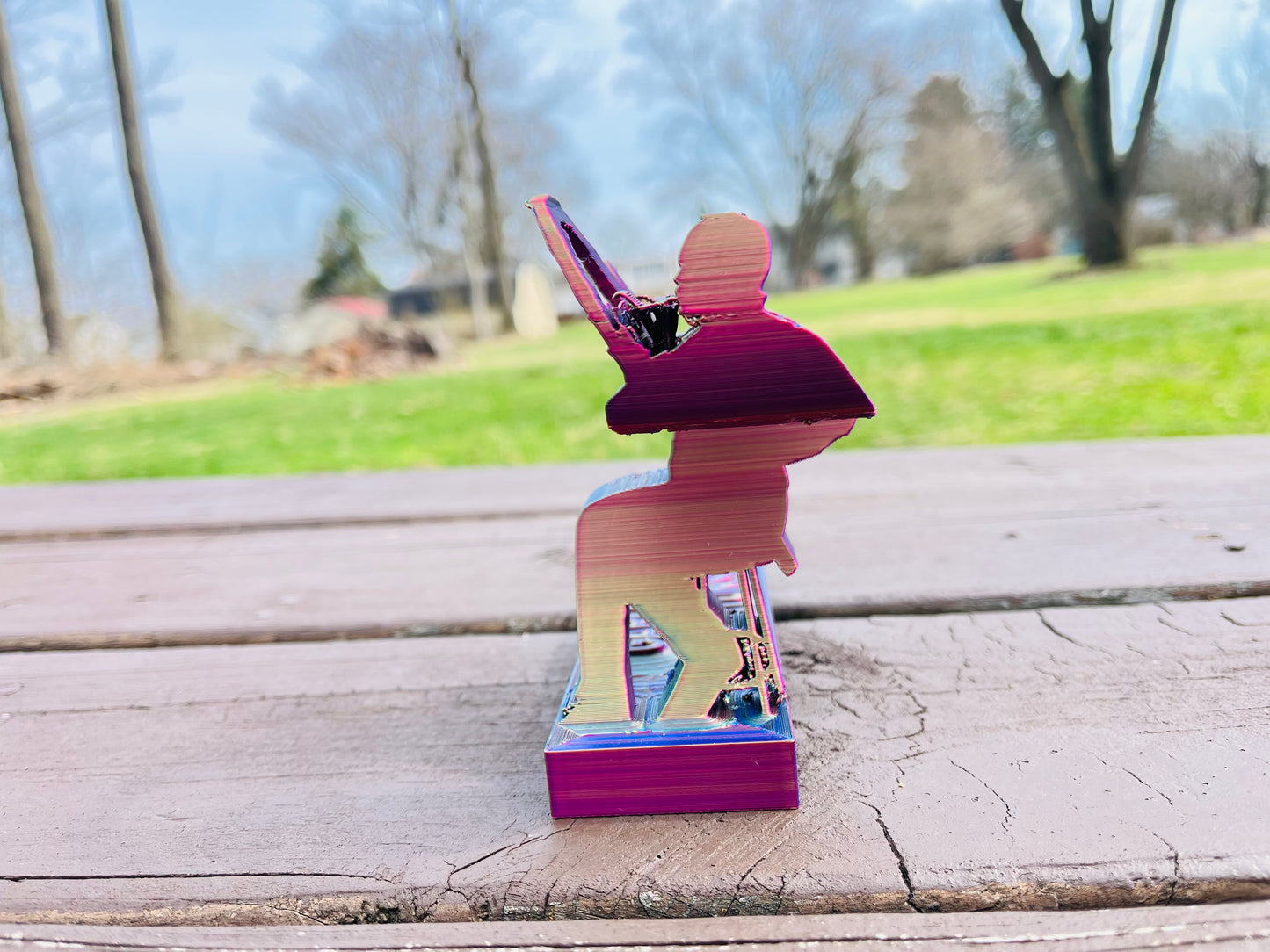 Bassoon & Bass Transforming Baton Stand STL File