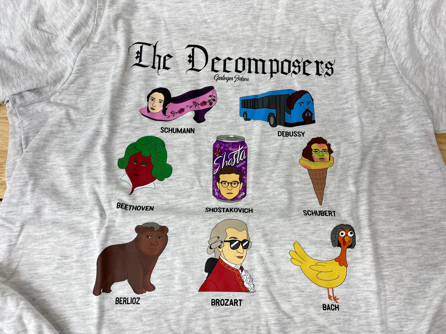 The Decomposers Cast- Decomposer T Shirt