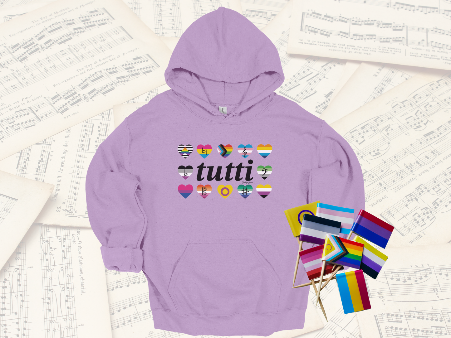 Tutti LGBTQ+ Pride Hoodie