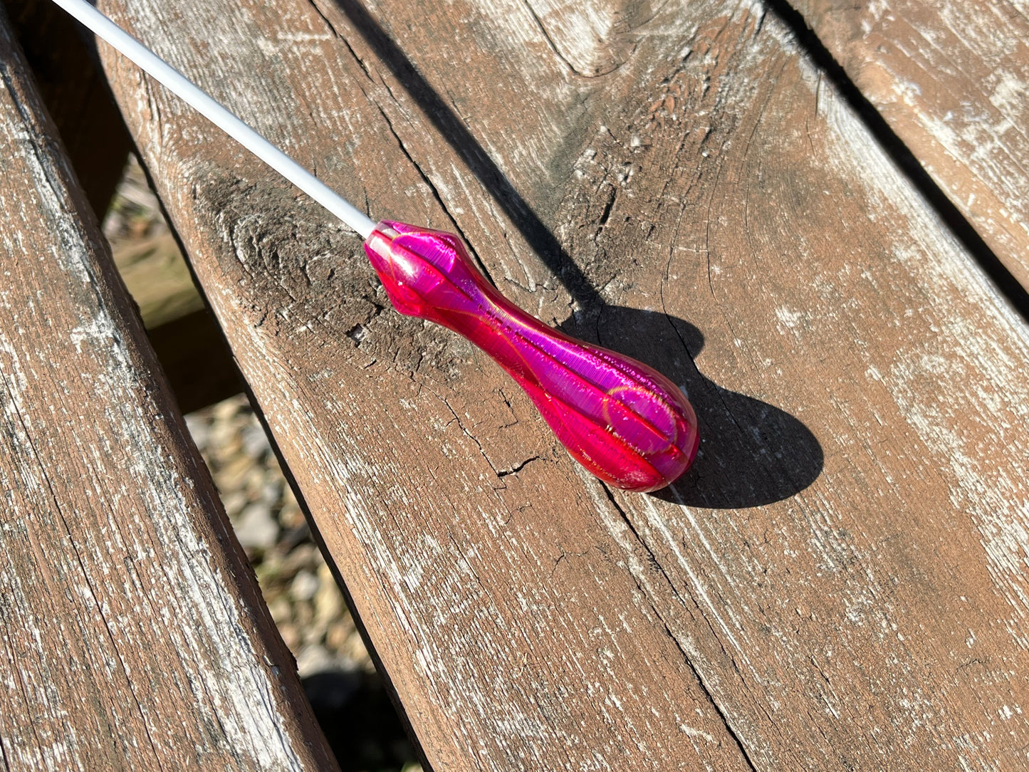 Pink Cat's Eye- Ergonomic Conducting Baton
