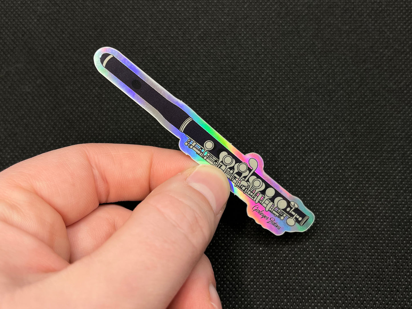 Vinyl Piccolo Sticker