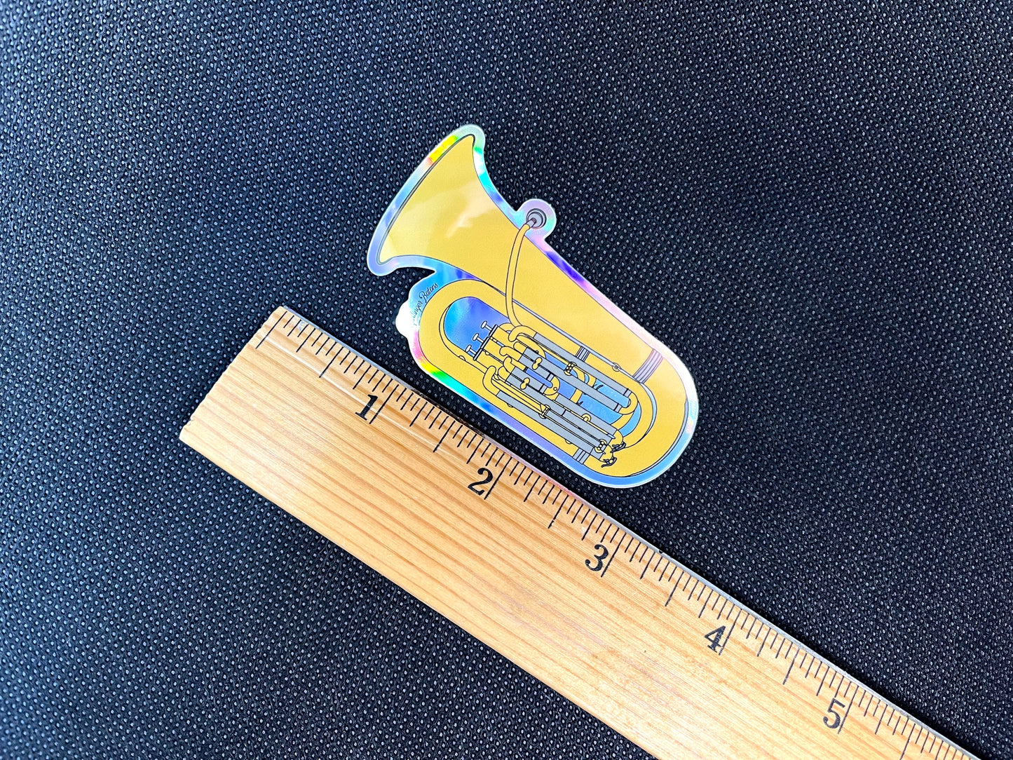 Vinyl Tuba Sticker