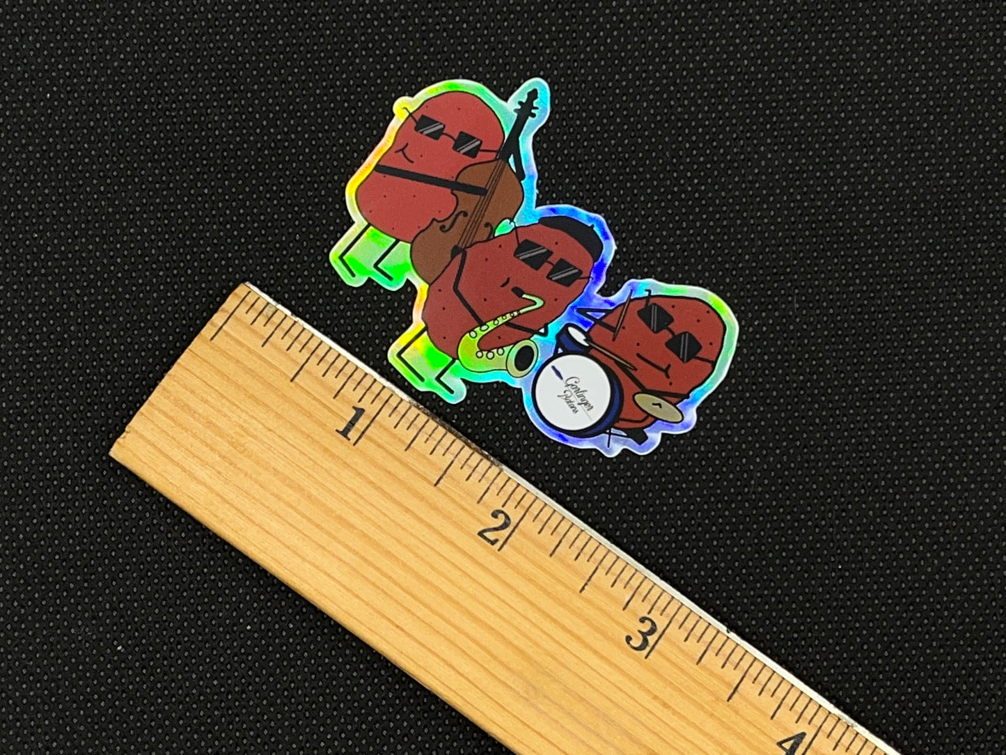 Yam Session- Holographic Sticker