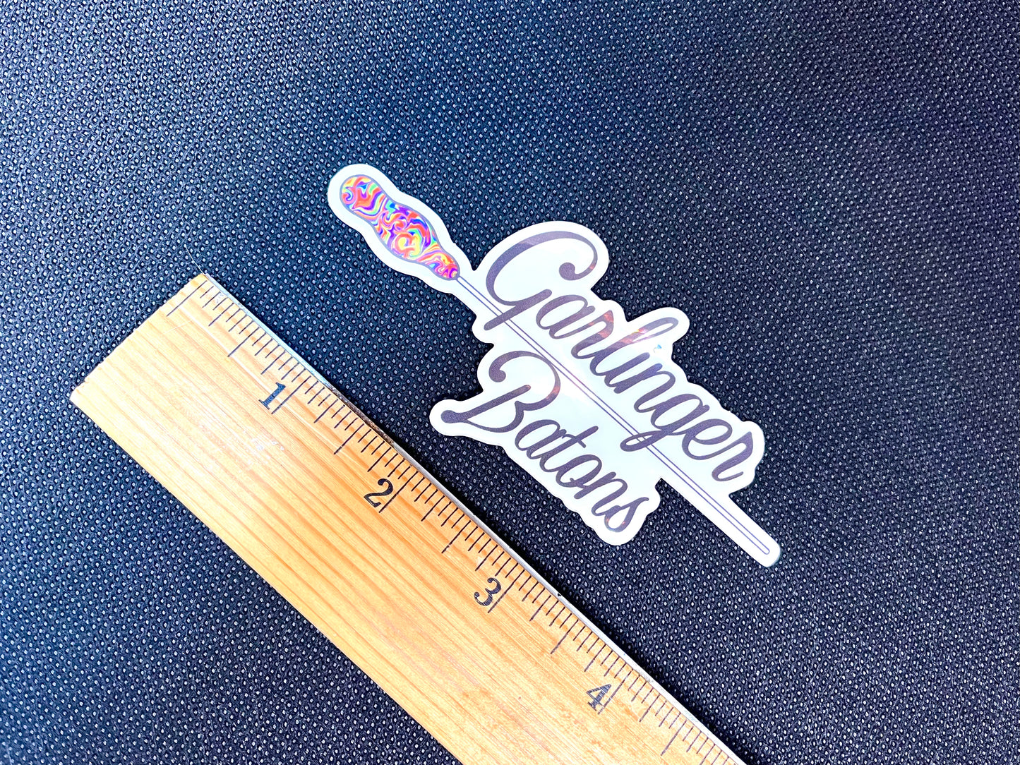Vinyl Baton Sticker