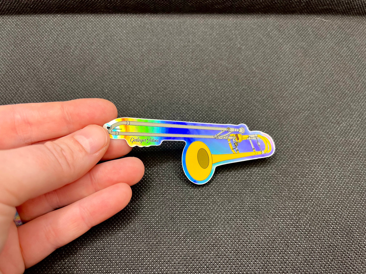Vinyl Trombone Sticker