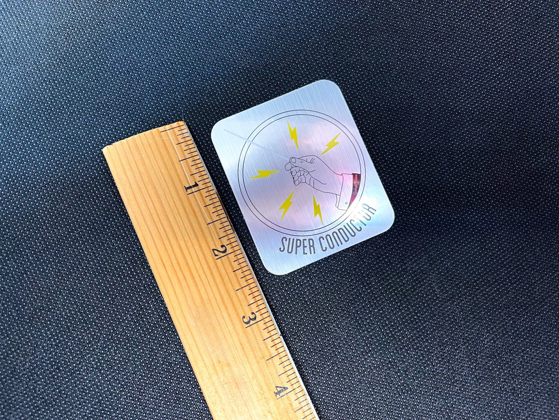 Vinyl Super Conductor Sticker