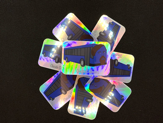 Claude Debussy- Holographic Decomposer Sticker