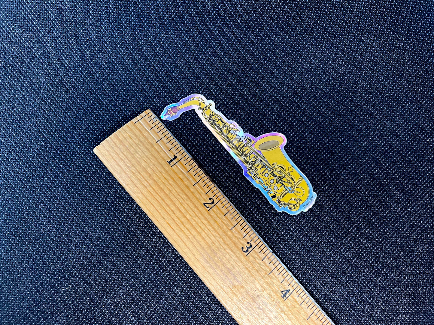 Vinyl Alto Sax Sticker