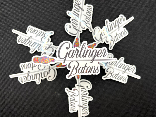 Rainbow Garlinger Batons Sticker