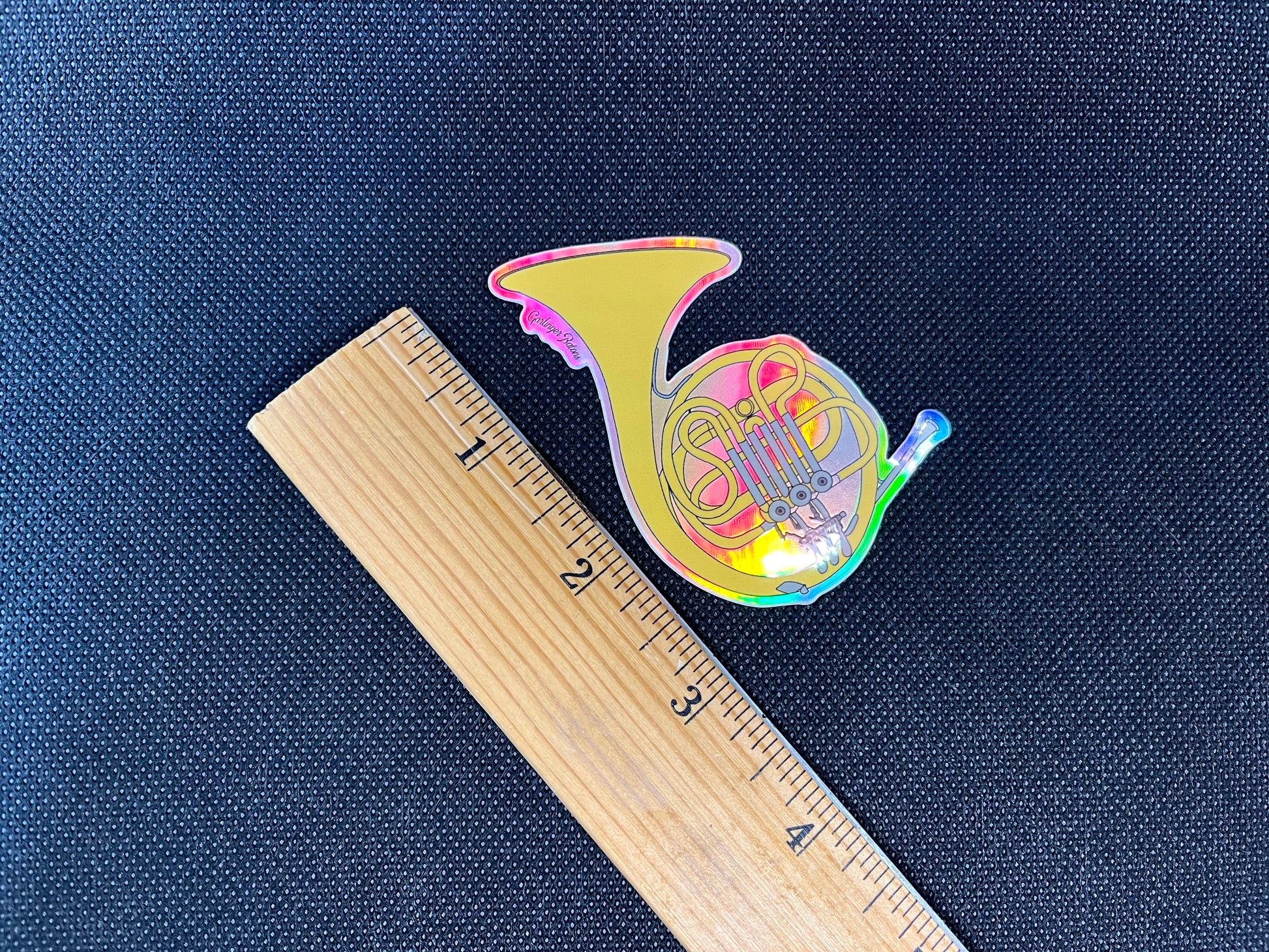 Vinyl French Horn Sticker