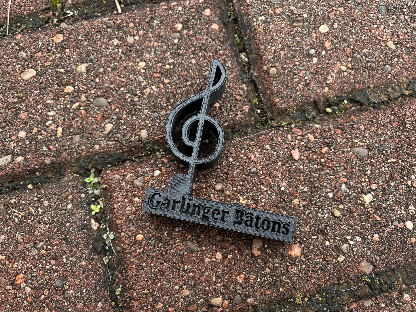 3d Printed Baton Stand Treble Clef