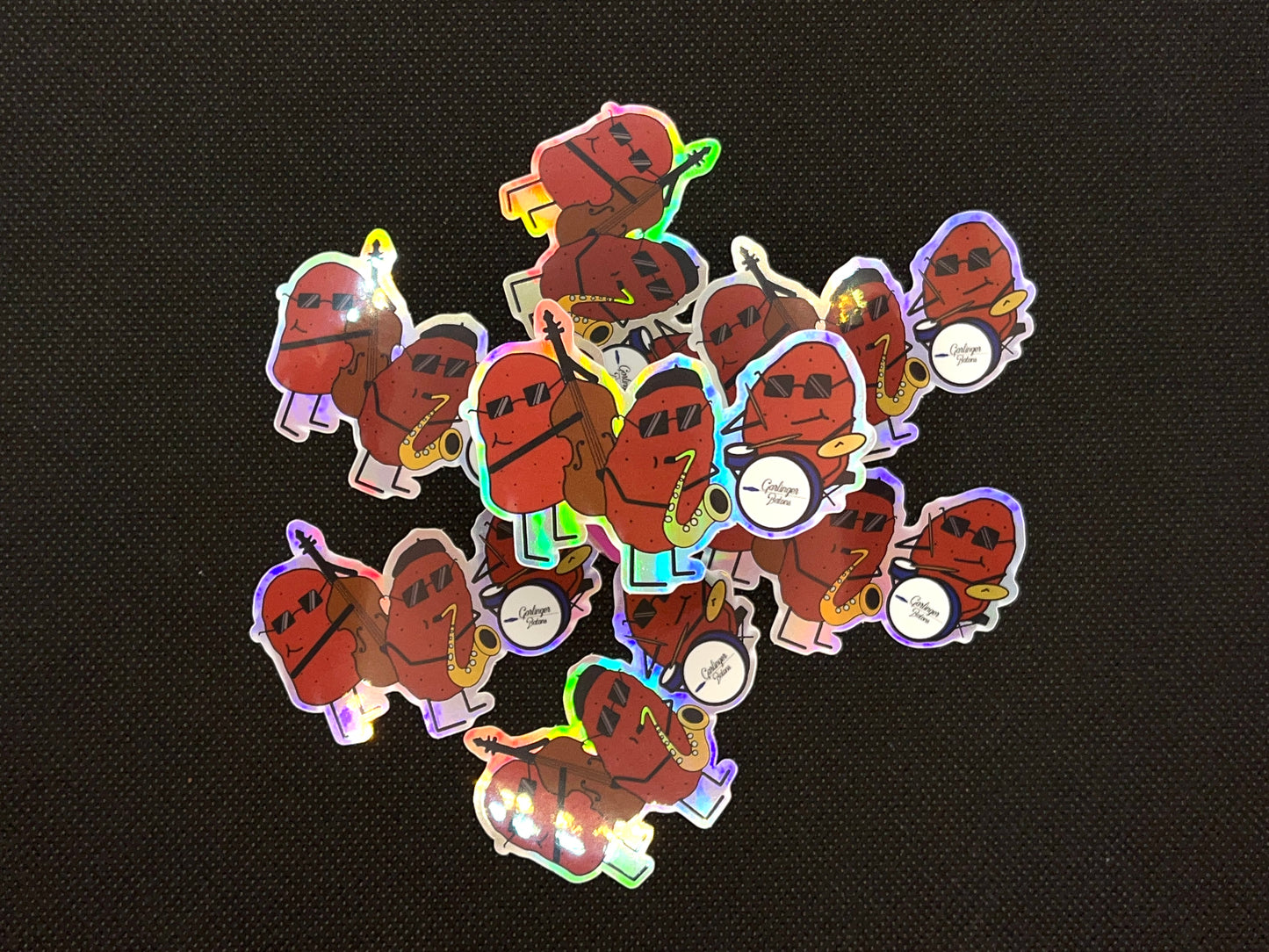 Yam Session- Holographic Sticker