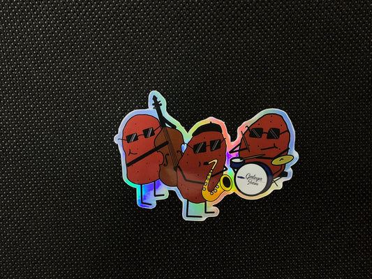 Yam Session- Holographic Sticker