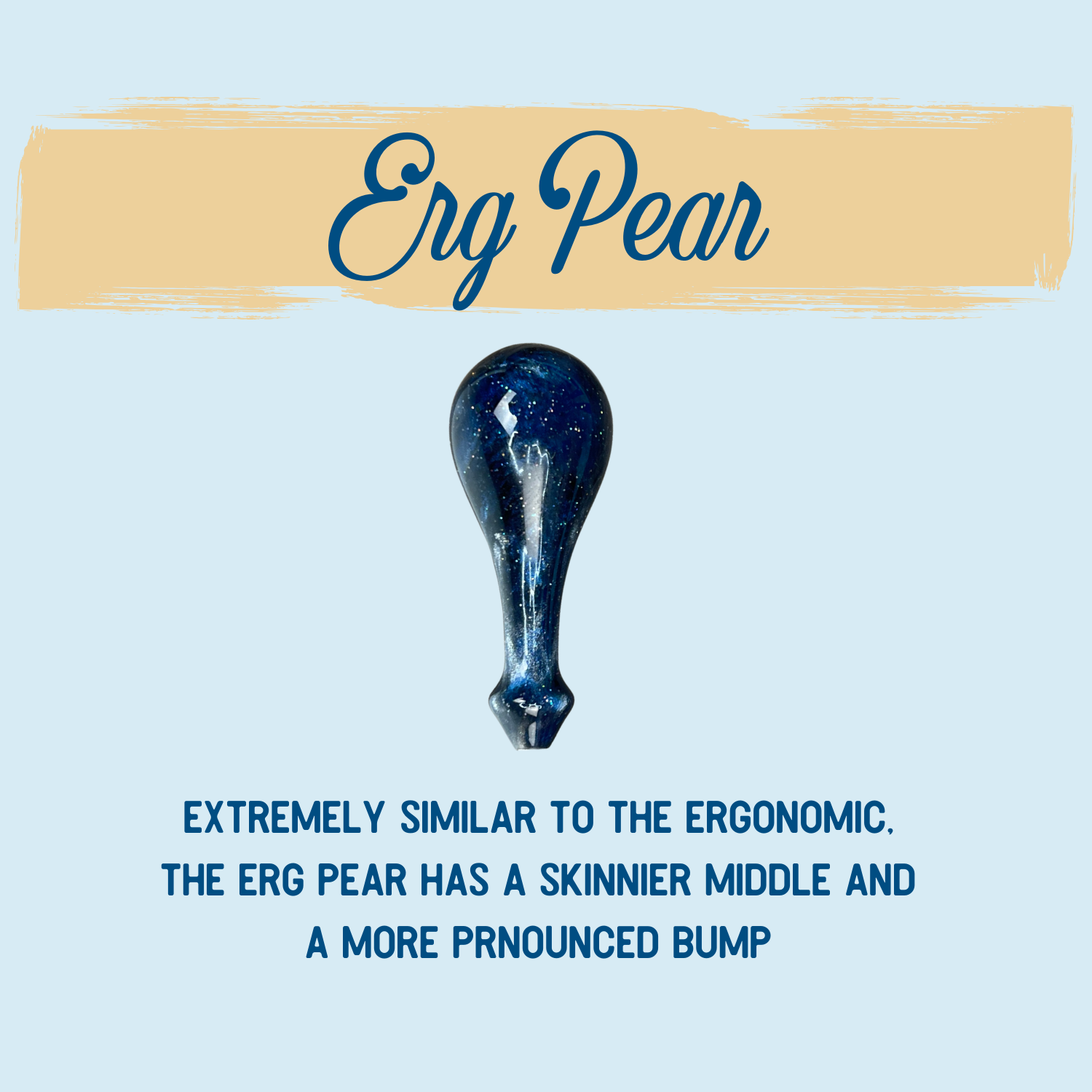 Ergonomic Pear Batons