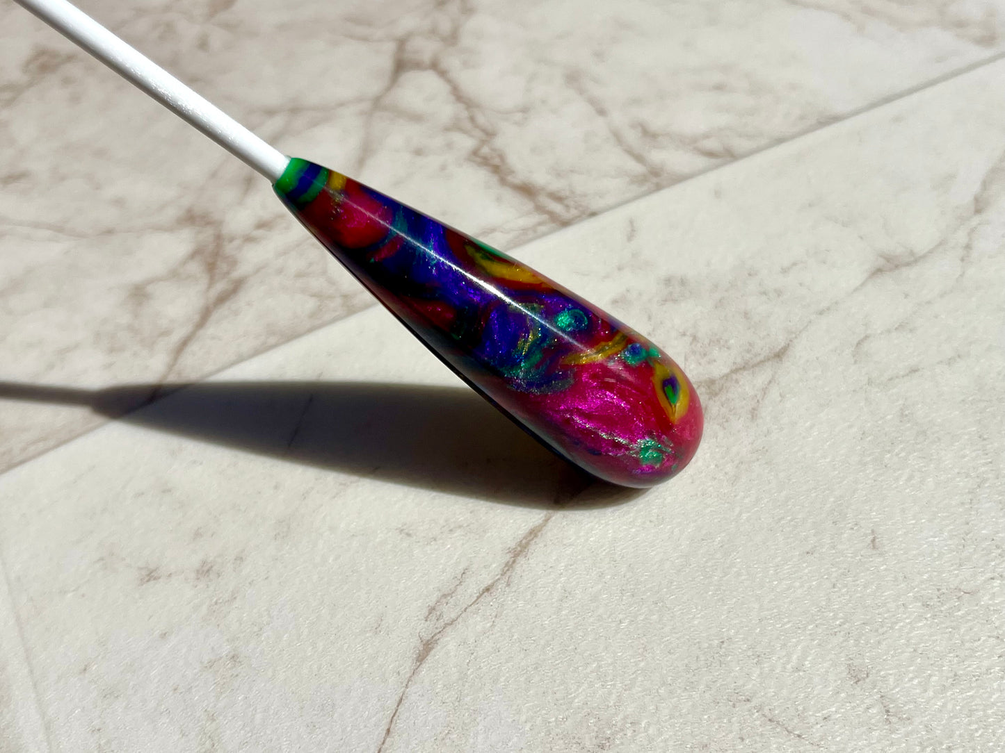Tonic of Luck- Traditional Acrylic Conducting Baton