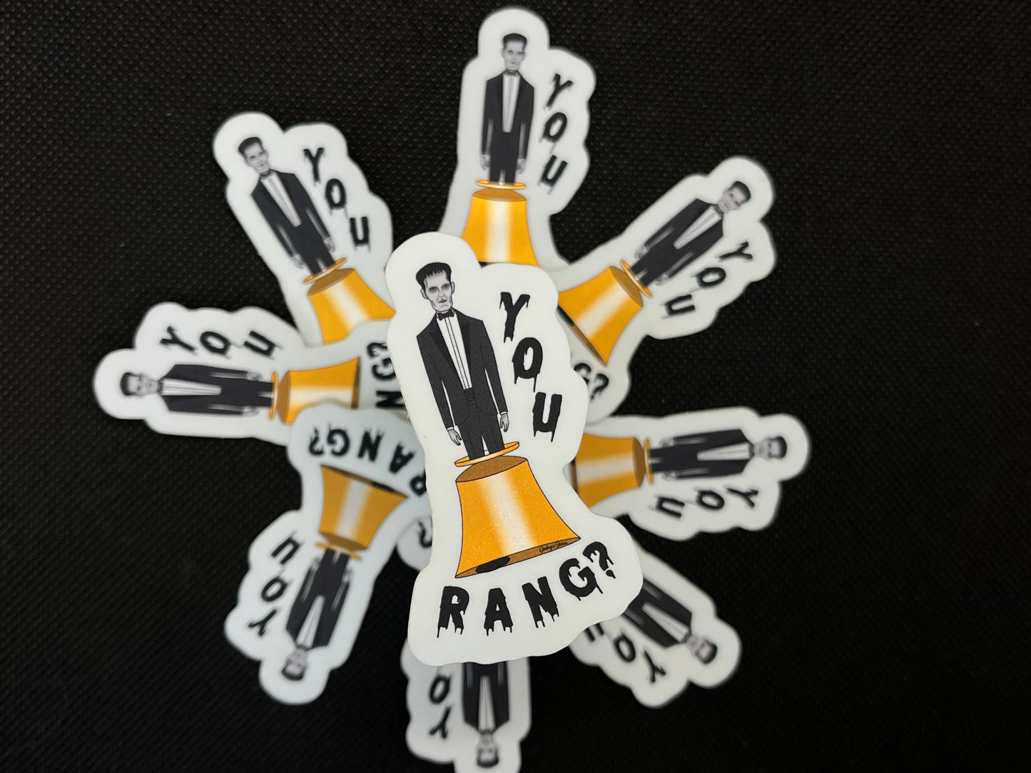 You RANG?- Matte Metallic Sticker