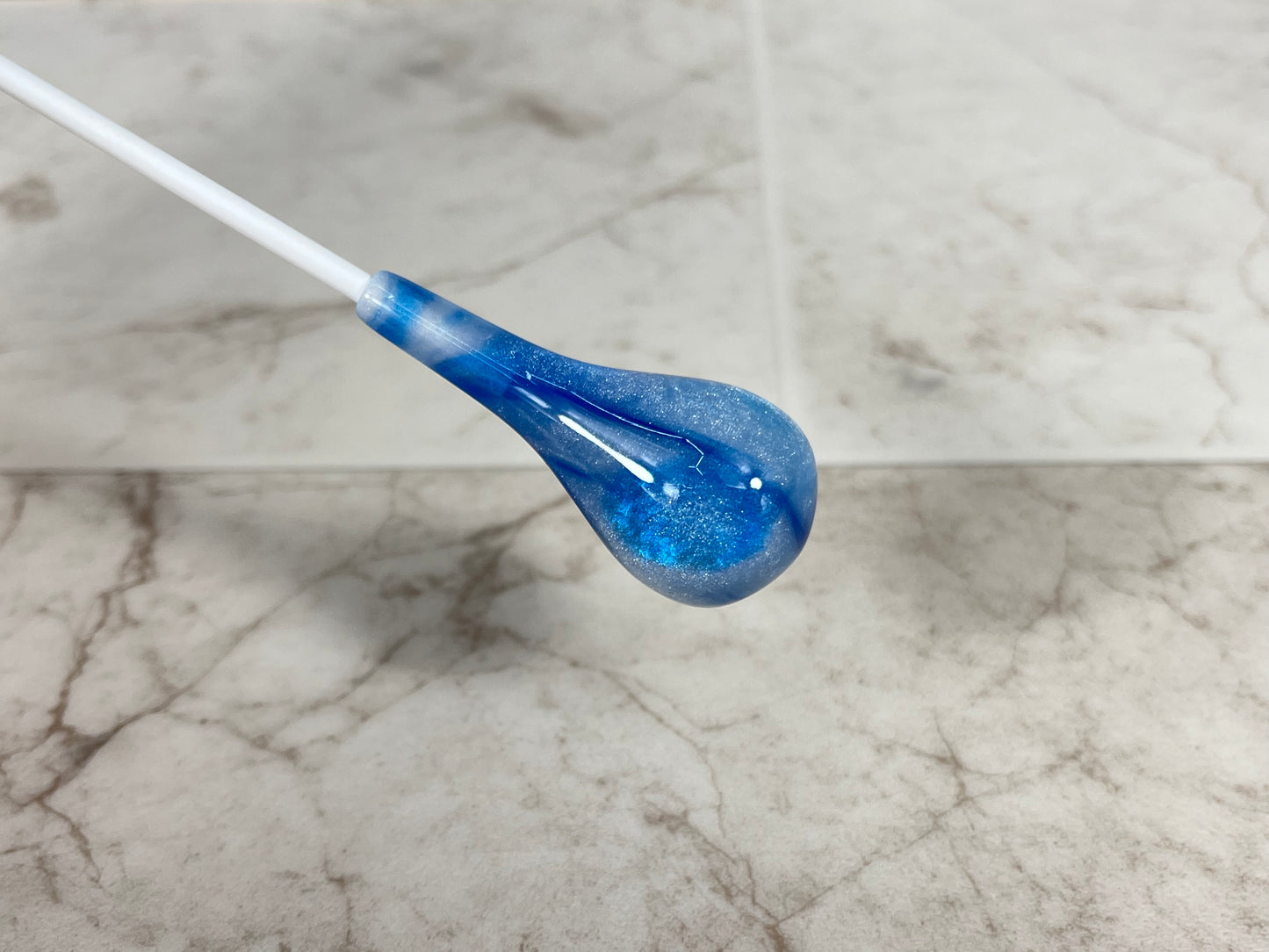 Bluebell- Pear Acrylic Conducting Baton