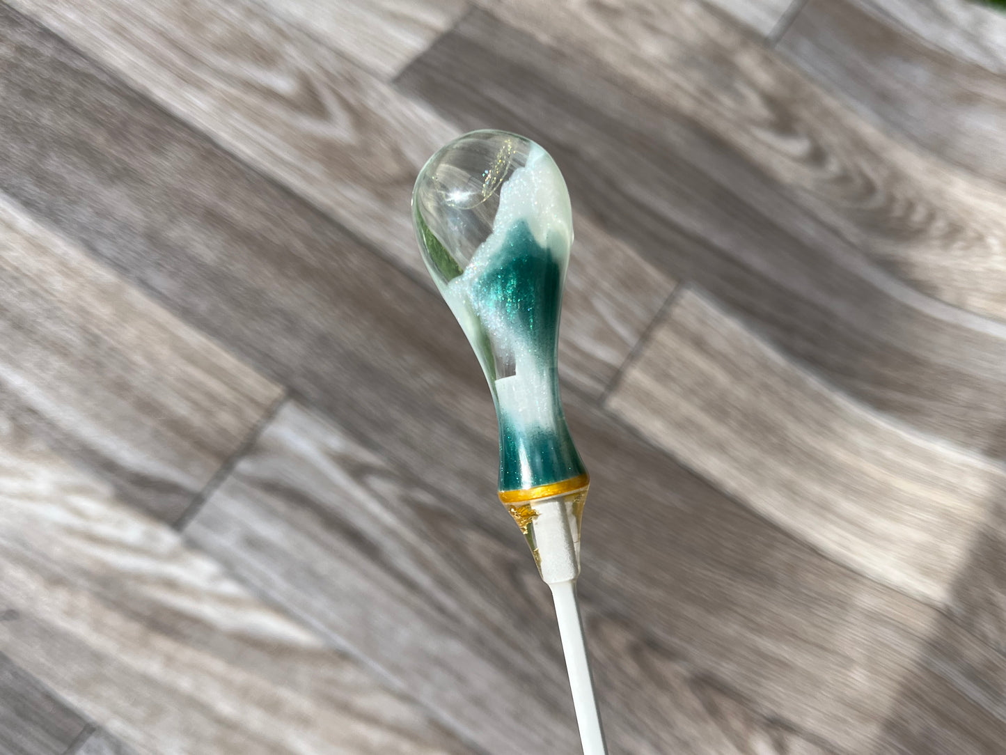 Abomasnow- Spindle Fiberglass Conducting Baton