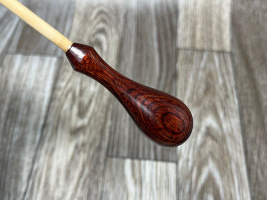 Drac's End- Ergonomic Wood Conducting Baton