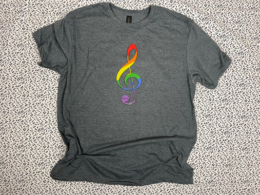 Clef Family - Pride Instrument Shirts