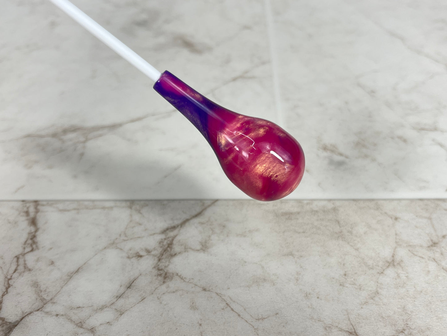Twilight Sparkle- Pear Acrylic Conducting Baton