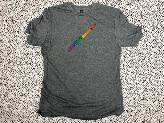 Flute and Piccolo - Pride Instrument Shirts
